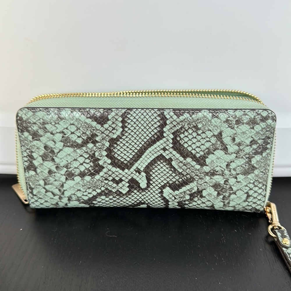 Michael Kors Snake Python Snake Embossed Leather … - image 7